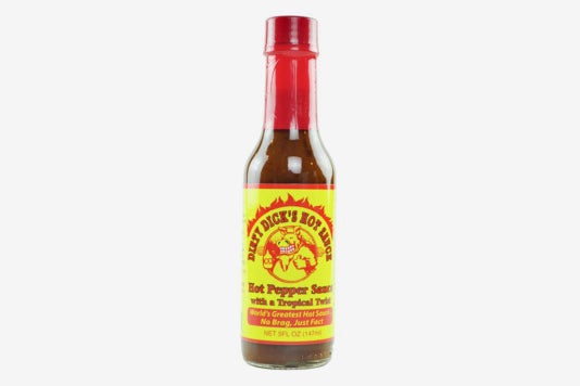 Dirty Dick’s Hot Sauce.